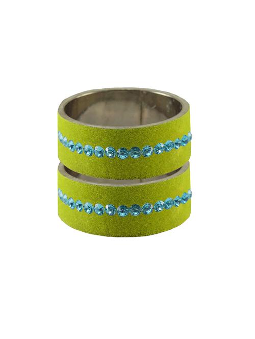 stone stud brass bangle - 18773958 - Very Small Image - 1