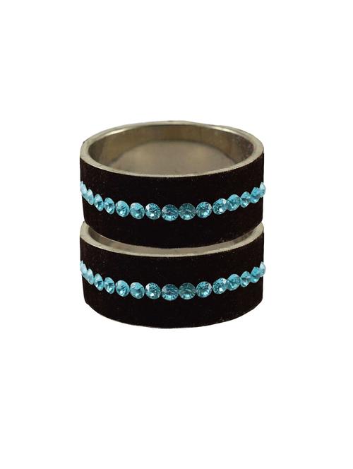 stone stud brass bangle - 18773963 - Very Small Image - 1