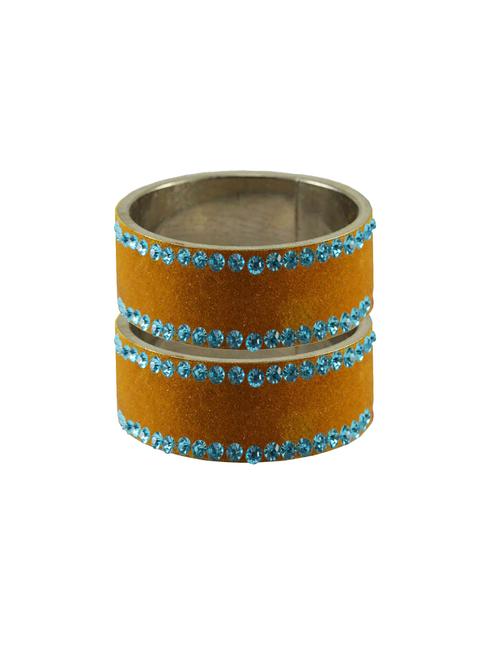 stone stud brass bangle - 18773995 - Very Small Image - 1