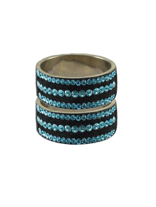stone stud brass bangle - 18774001 - Very Small Image - 1