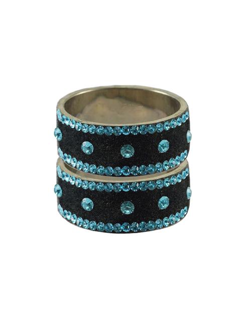 stone stud brass bangle - 18774002 - Very Small Image - 1