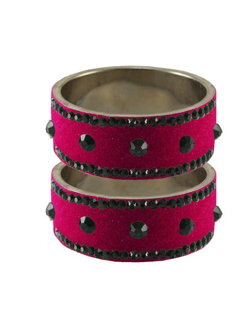 stone stud brass bangle - 18774010 - Very Small Image - 1