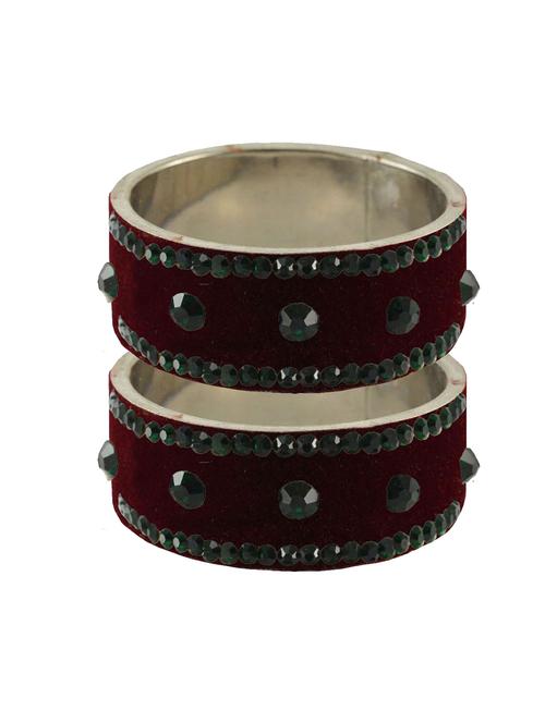 stone stud brass bangle - 18774013 - Very Small Image - 1