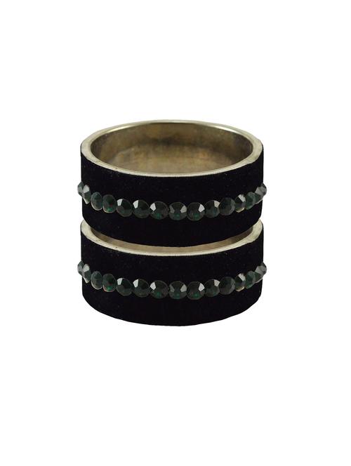 stone stud brass bangle - 18774047 - Very Small Image - 1