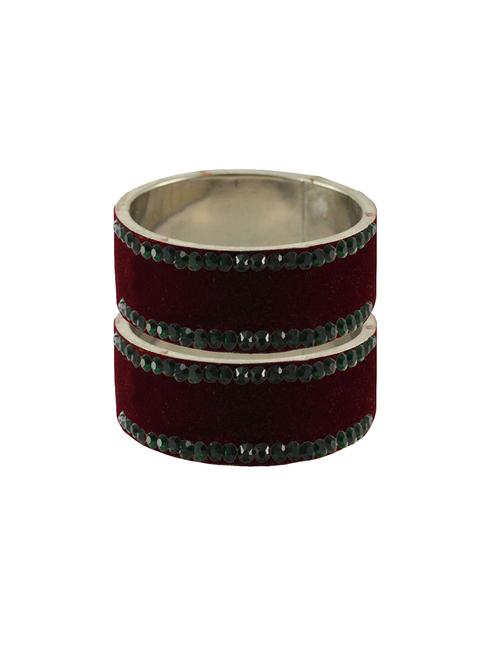 stone stud brass bangle - 18774049 - Very Small Image - 1