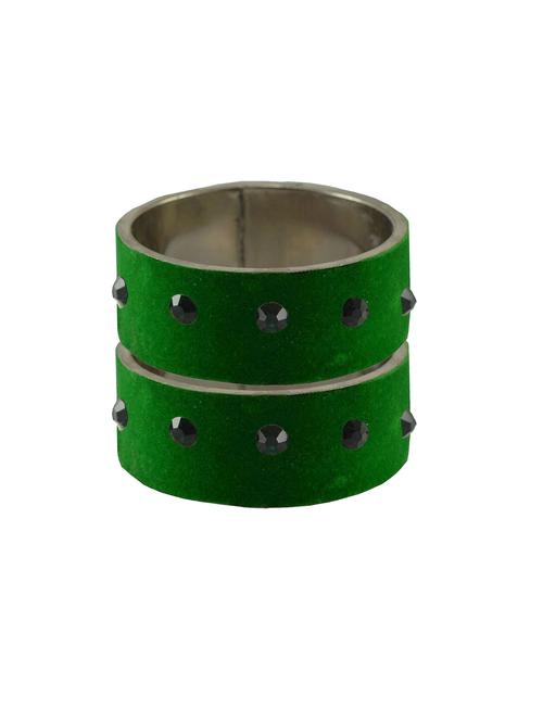 stone stud brass bangle - 18774062 - Very Small Image - 1