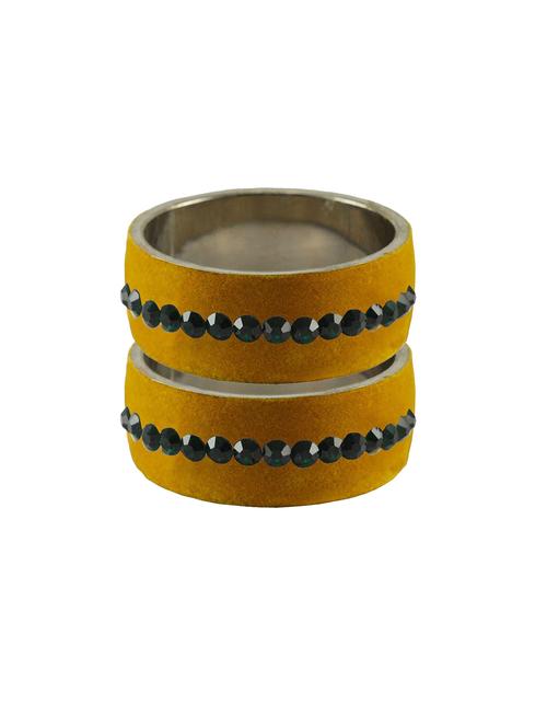 stone stud brass bangle - 18774079 - Very Small Image - 1