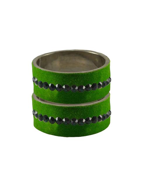 stone stud brass bangle - 18774095 - Very Small Image - 1