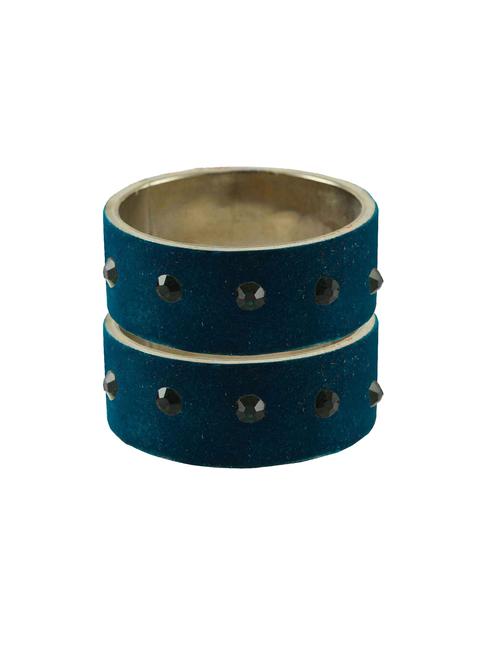 stone stud brass bangle - 18774114 - Very Small Image - 1