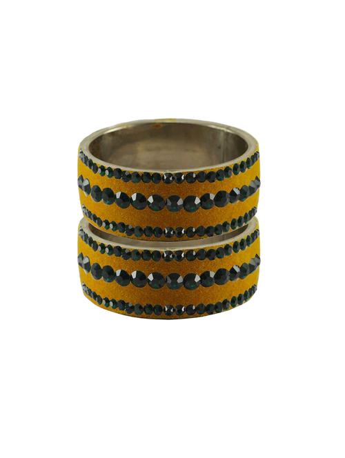 stone stud brass bangle - 18774132 - Very Small Image - 1