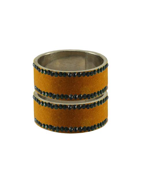 stone stud brass bangle - 18774133 - Very Small Image - 1