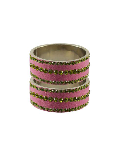 stone stud brass bangle - 18774321 - Very Small Image - 1