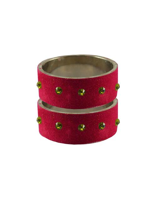 stone stud brass bangle - 18774338 - Very Small Image - 1