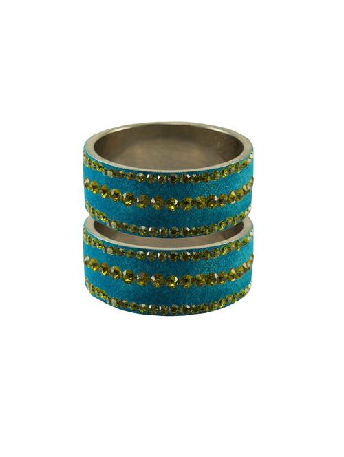 stone stud brass bangle - 18774342 - Very Small Image - 1