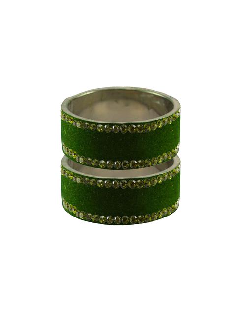 stone stud brass bangle - 18774352 - Very Small Image - 1