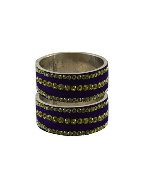 stone stud brass bangle - 18774384 - Very Small Image - 1