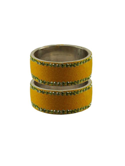 stone stud brass bangle - 18774392 - Very Small Image - 1