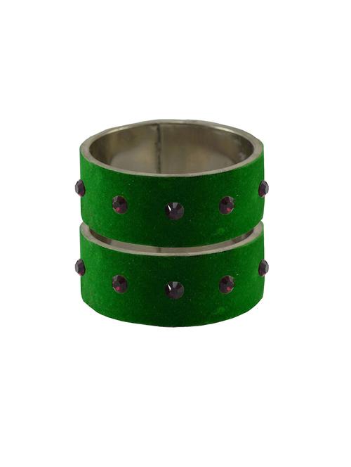 stone stud brass bangle - 18774433 - Very Small Image - 1