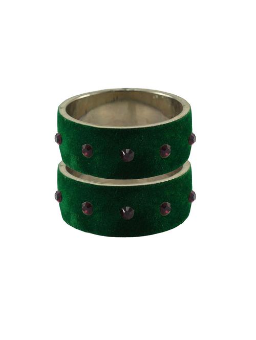 stone stud brass bangle - 18774475 - Very Small Image - 1
