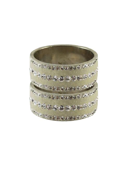 stone stud brass bangle - 18774551 - Very Small Image - 1