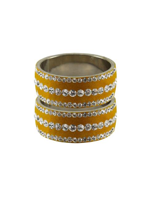 stone stud brass bangle - 18774560 - Very Small Image - 1