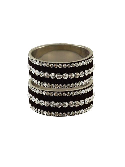 stone stud brass bangle - 18774567 - Very Small Image - 1