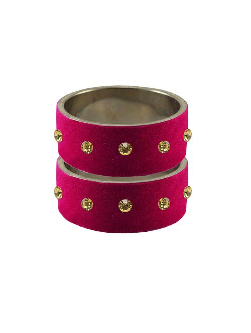 stone stud brass bangle - 18774580 - Very Small Image - 1