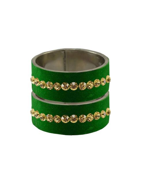 stone stud brass bangle - 18774601 - Very Small Image - 1