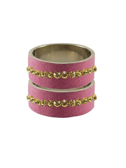 stone stud brass bangle - 18774609 - Very Small Image - 1