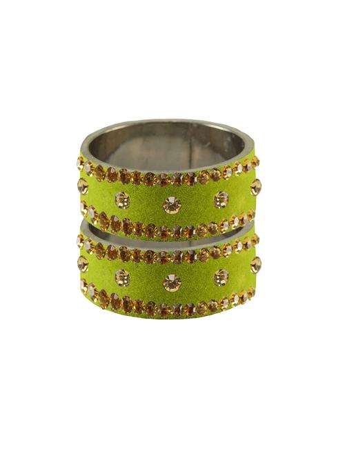 stone stud brass bangle - 18774643 - Very Small Image - 1