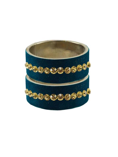 stone stud brass bangle - 18774653 - Very Small Image - 1