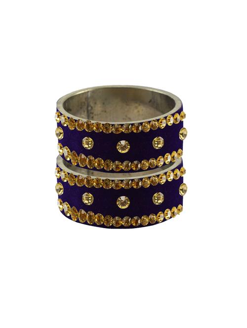 stone stud brass bangle - 18774663 - Very Small Image - 1