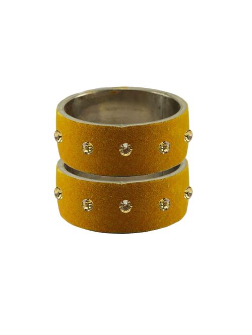 stone stud brass bangle - 18774672 - Very Small Image - 1