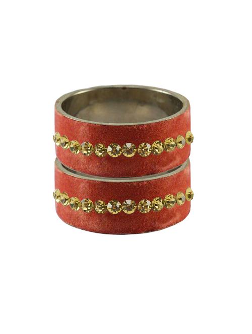 stone stud brass bangle - 18774681 - Very Small Image - 1