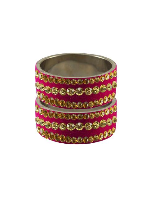 stone stud brass bangle - 18774685 - Very Small Image - 1