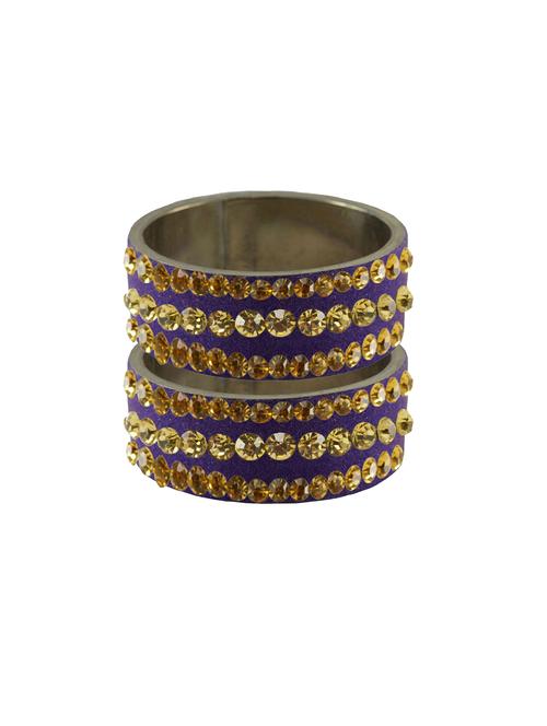 stone stud brass bangle - 18774698 - Very Small Image - 1