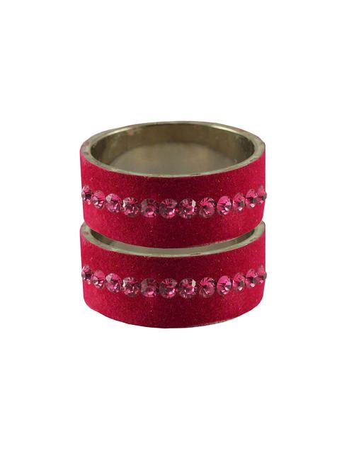 rani coloured stone stud brass bangle - 18774766 - Very Small Image - 1