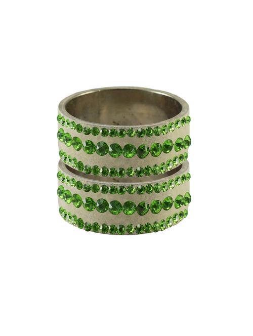 cream coloured stone stud brass bangle - 18774855 - Very Small Image - 1