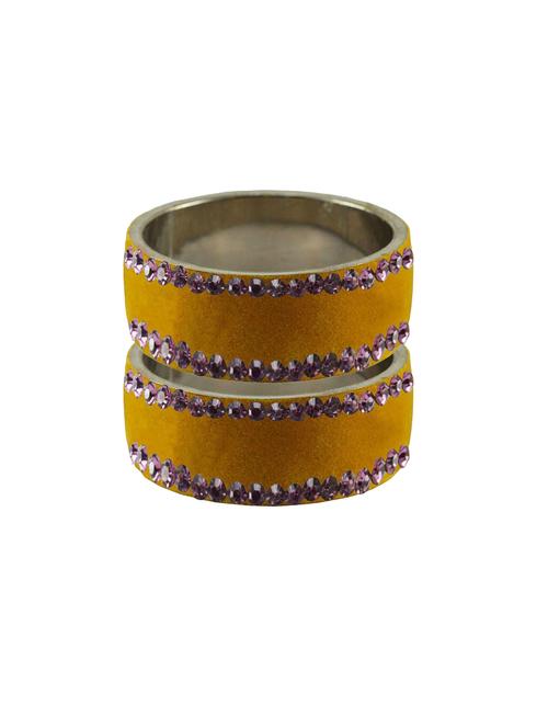 stone stud brass bangle - 18775032 - Very Small Image - 1