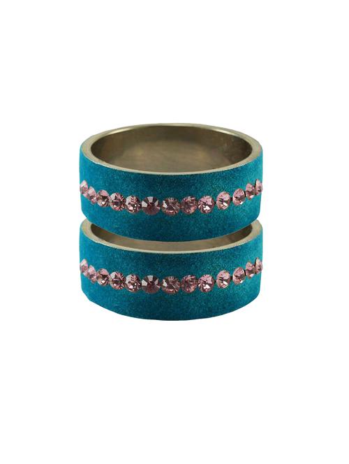 stone stud brass bangle - 18775040 - Very Small Image - 1