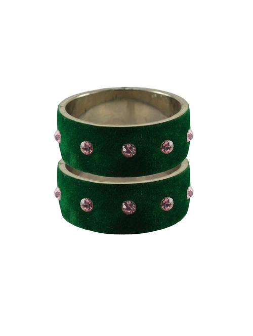 stone stud brass bangle - 18775081 - Very Small Image - 1