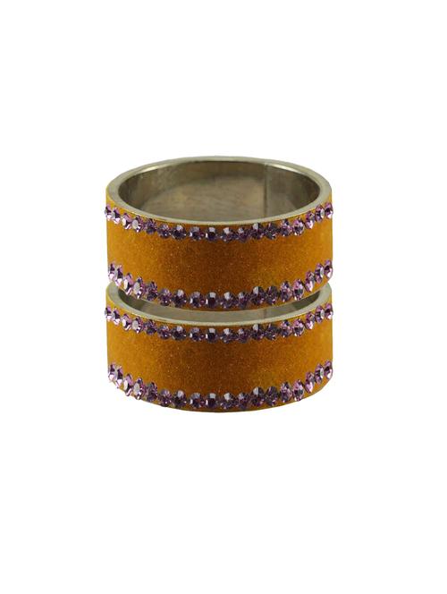 stone stud brass bangle - 18775103 - Very Small Image - 1