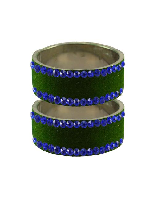stone stud brass bangle - 18775130 - Very Small Image - 1