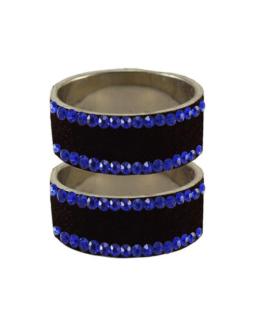 stone stud brass bangle - 18775132 - Very Small Image - 1