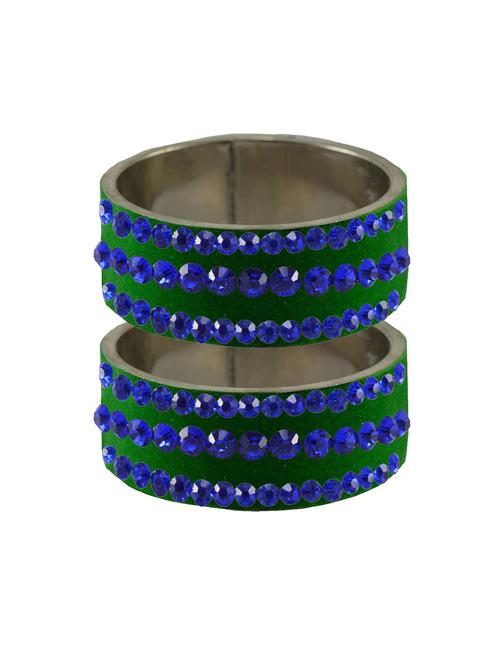stone stud brass bangle - 18775148 - Very Small Image - 1