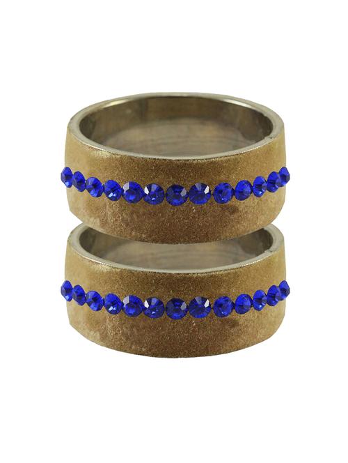 stone stud brass bangle - 18775176 - Very Small Image - 1