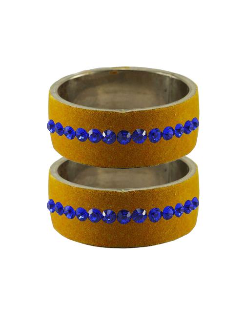 stone stud brass bangle - 18775192 - Very Small Image - 1