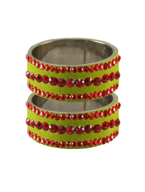 stone stud brass bangle - 18775293 - Very Small Image - 1