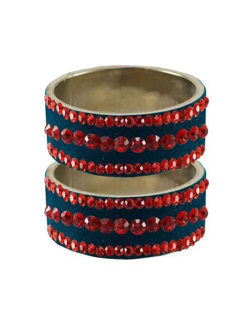 stone stud brass bangle - 18775296 - Very Small Image - 1