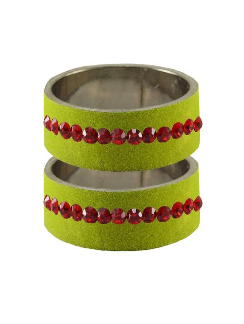 stone stud brass bangle - 18775321 - Very Small Image - 1